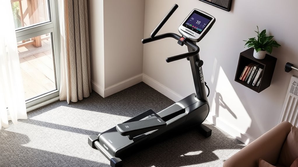 top small space ellipticals