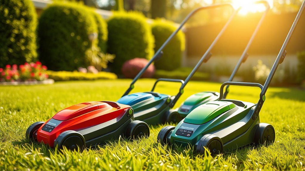 top small yard electric mowers