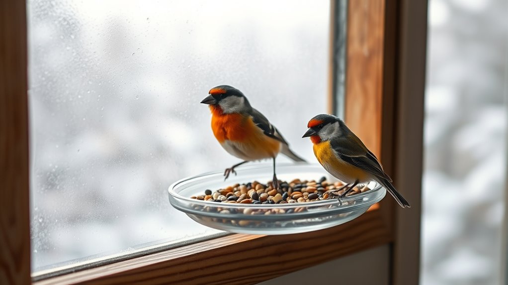 top window bird feeder list