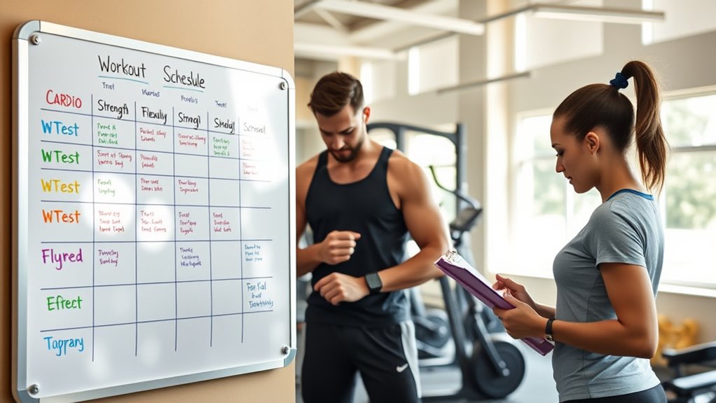 How to Create a Balanced Workout Schedule 11 track progress and stay consistent