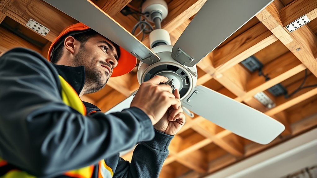 Installing a Ceiling Fan: Step-by-Step Guide 4 turn off power prepare site