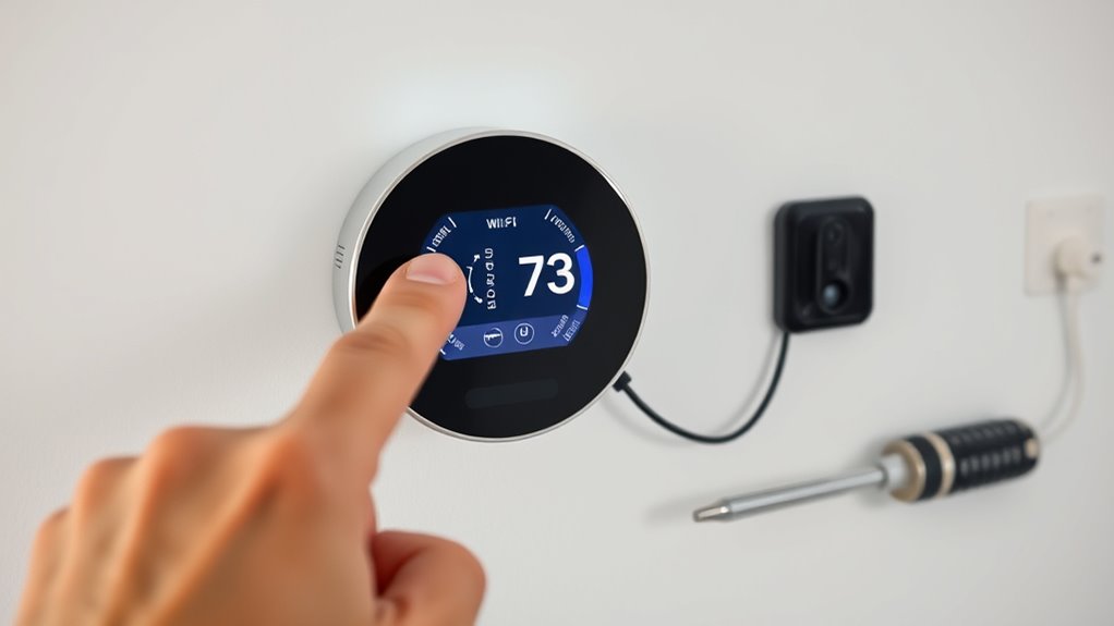 How to Set Up a Smart Thermostat 9 verify system power and connections