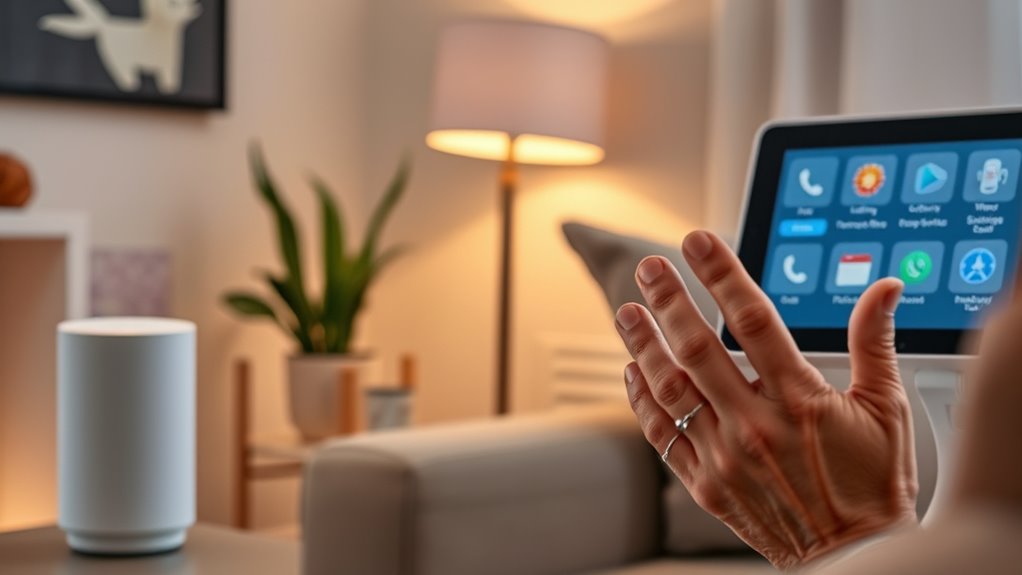 voice control for safety