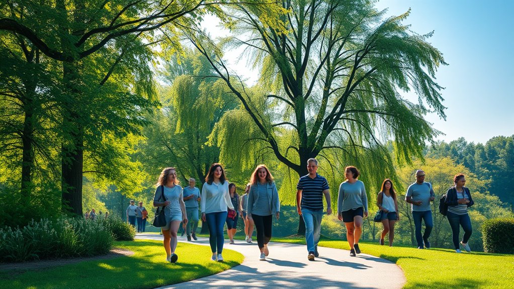 walking enhances mental well being