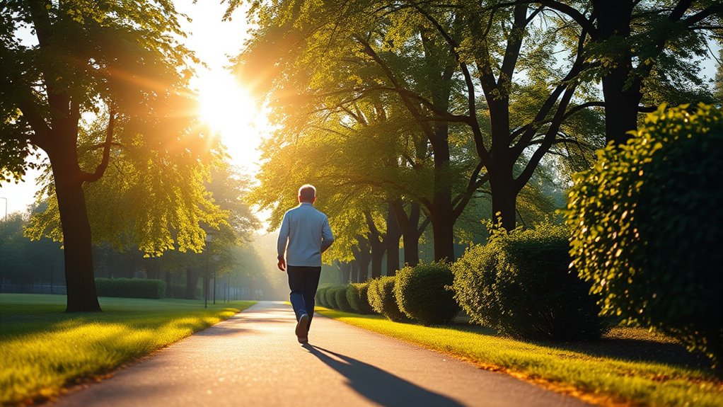 walking improves sleep quality