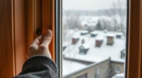 winter weatherproofing door seals