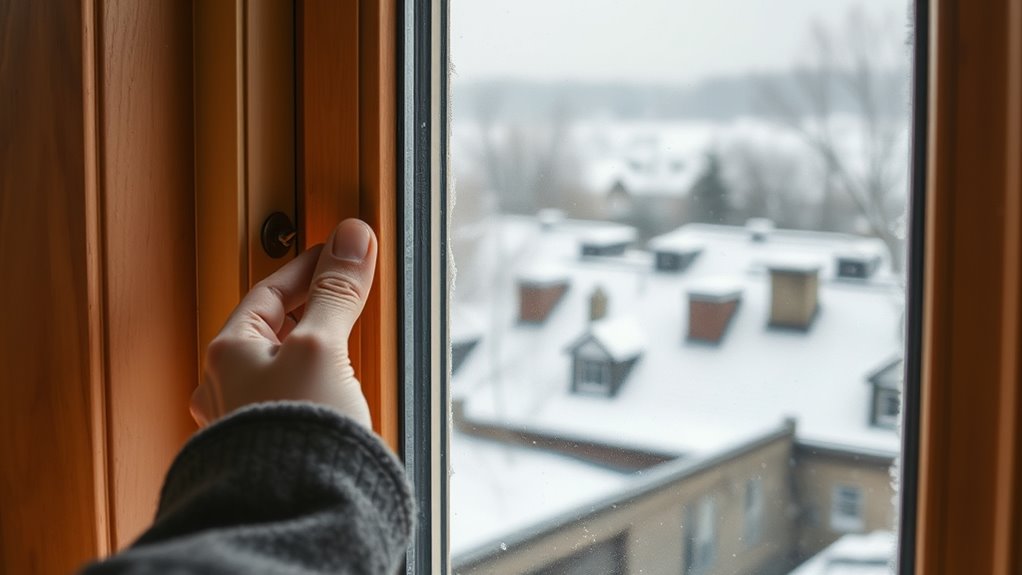 winter weatherproofing door seals