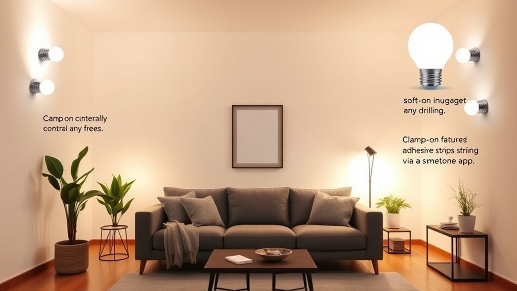 Smart Home Solutions for Renters (No Drilling Required) 2 wireless customizable renter friendly lighting