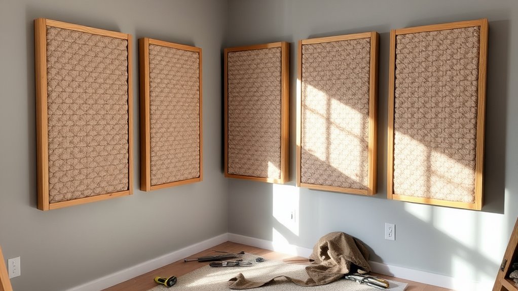 DIY Acoustic Treatment on a Budget – Under $200 Room Fix 5 build assemble install optimize
