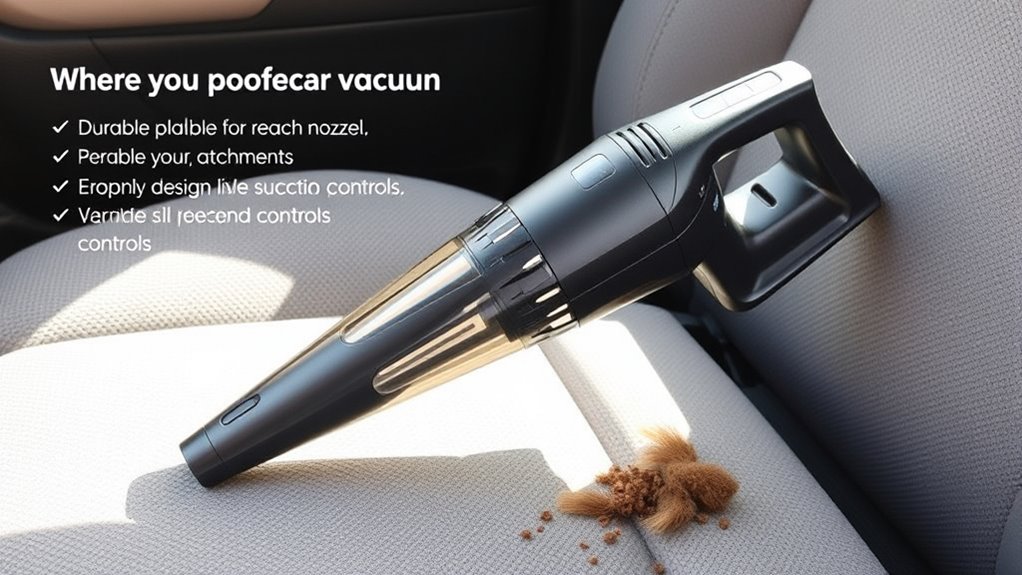 15 Best Handheld Vacuums for Your Car That Make Cleanup a Breeze 33 car vacuum selection criteria
