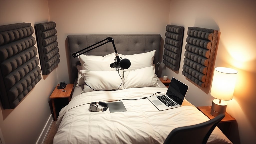 How to Build a Budget Podcast Studio in Your Bedroom (2025 Edition) 3 choose quiet soft spaces