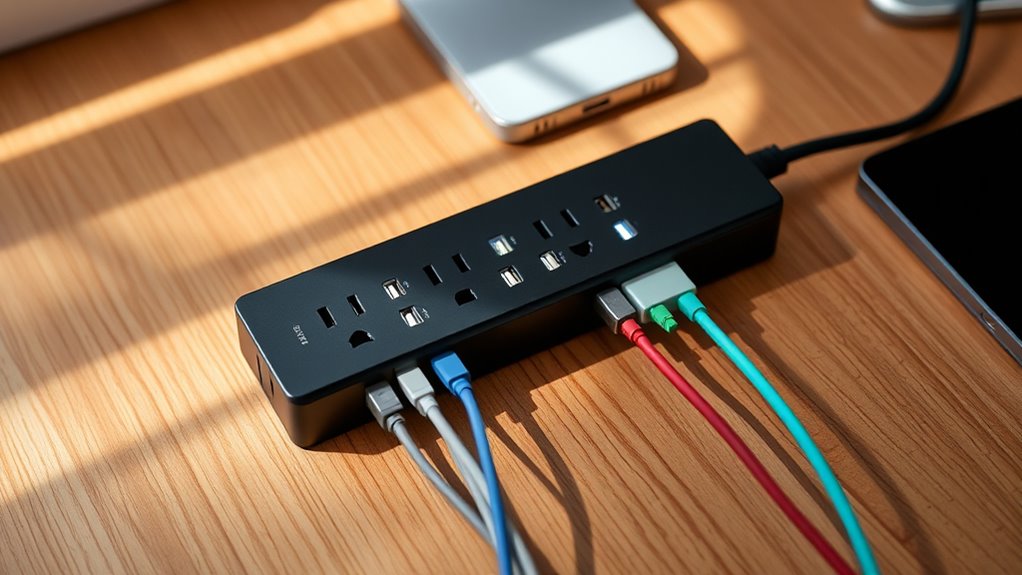 Back‑to‑School Tech: 10 Dorm Gadgets Under $50 4 clamp style multi outlet charger