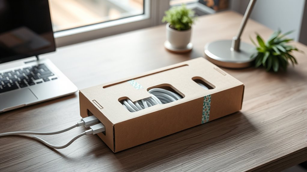DIY Cable Management: 7 Tricks for an Instagram‑Worthy Desk 4 create custom stylish cable organizer