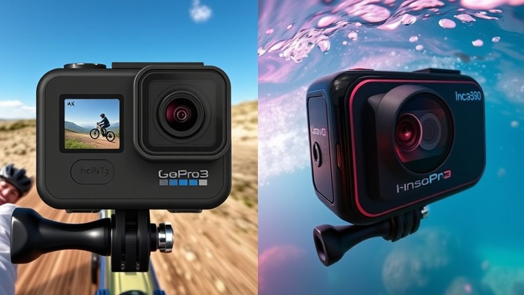 Gopro Hero13 Vs Insta360 Ace Pro: Action Cam Face‑Off 4 high resolution color frame rates