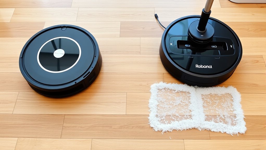 Roomba J9 Vs Roborock S8: Battle of Self‑Emptying Bots 5 mopping carpet lift maintenance