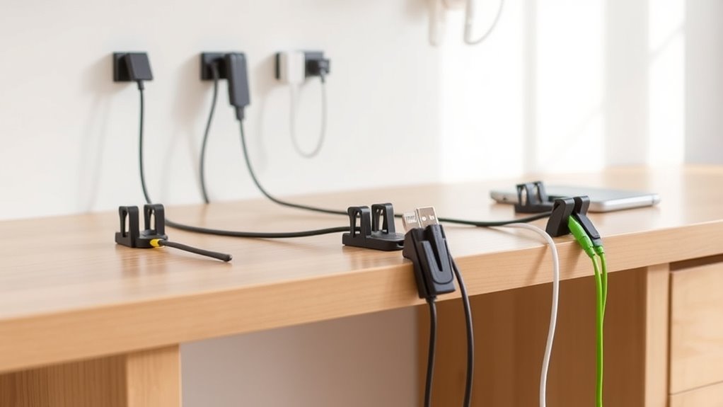 DIY Cable Management: 7 Tricks for an Instagram‑Worthy Desk 6 organize cables with clips