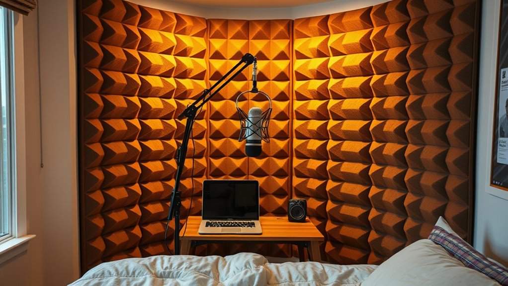 How to Build a Budget Podcast Studio in Your Bedroom (2025 Edition) 6 strategic acoustic treatment placement