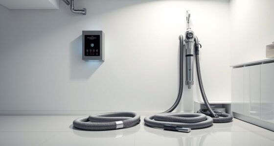 top central vacuum systems
