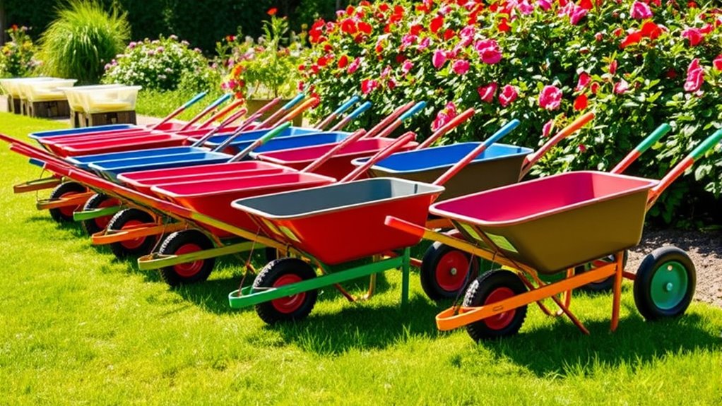 top gardening wheelbarrows selection