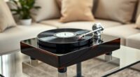 vintage inspired bluetooth record players