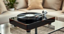 vintage inspired bluetooth record players