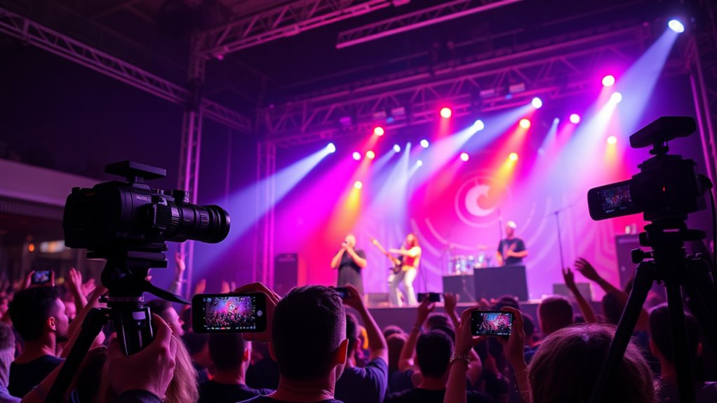 affordable multi camera concert livestream