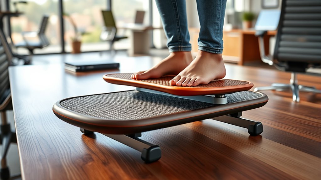 balance board footrest considerations