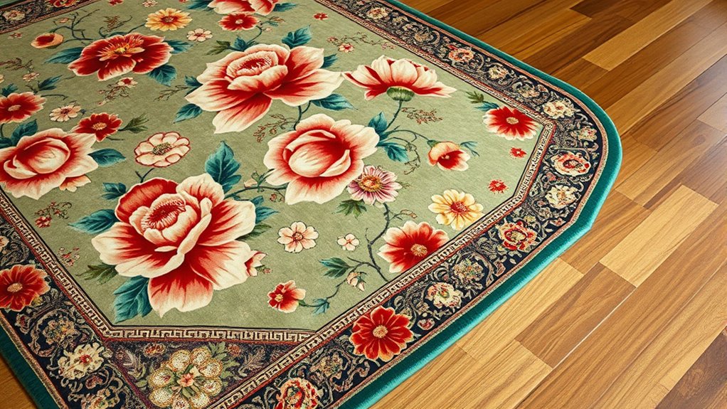 choosing quality floral carpets