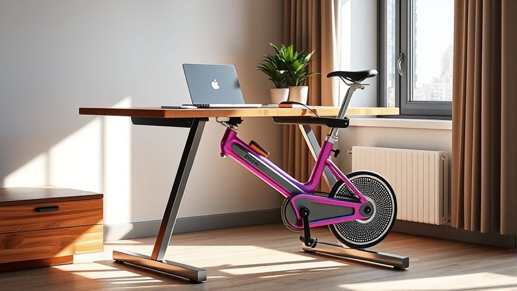 desk bike workout options