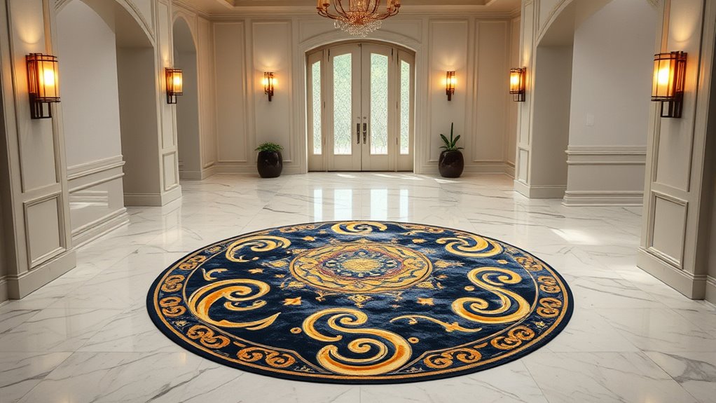 15 Best Yilong Luxury Foyer Round Rugs That Elevate Your Entryway Style 33 durable stylish safe practical