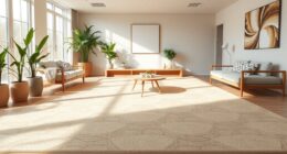 eco friendly bamboo silk rugs