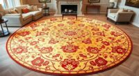 elegant 8 foot silk rugs