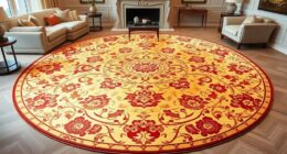 elegant 8 foot silk rugs