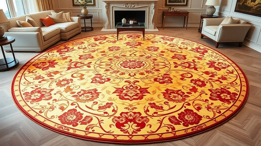 elegant 8 foot silk rugs