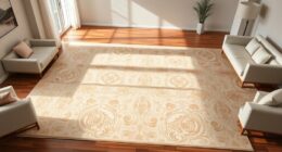 elegant neutral silk carpets
