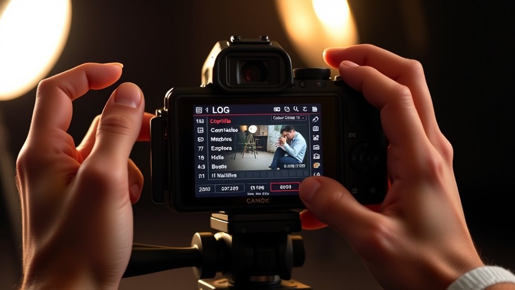 How to Shoot & Edit 10‑bit Log on Mirrorless Cameras 4 enable log profile settings