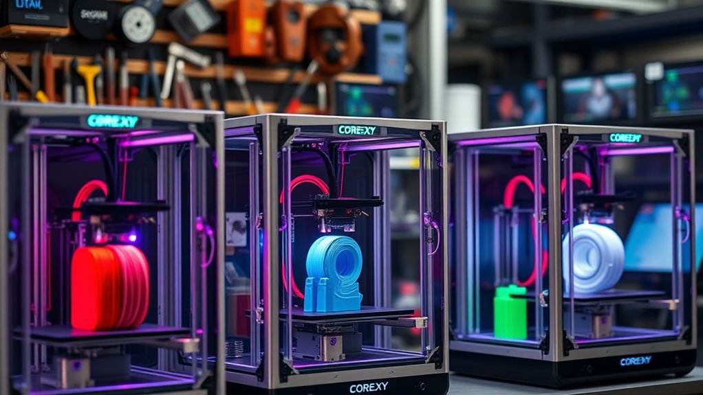 fast core xy 3d printers