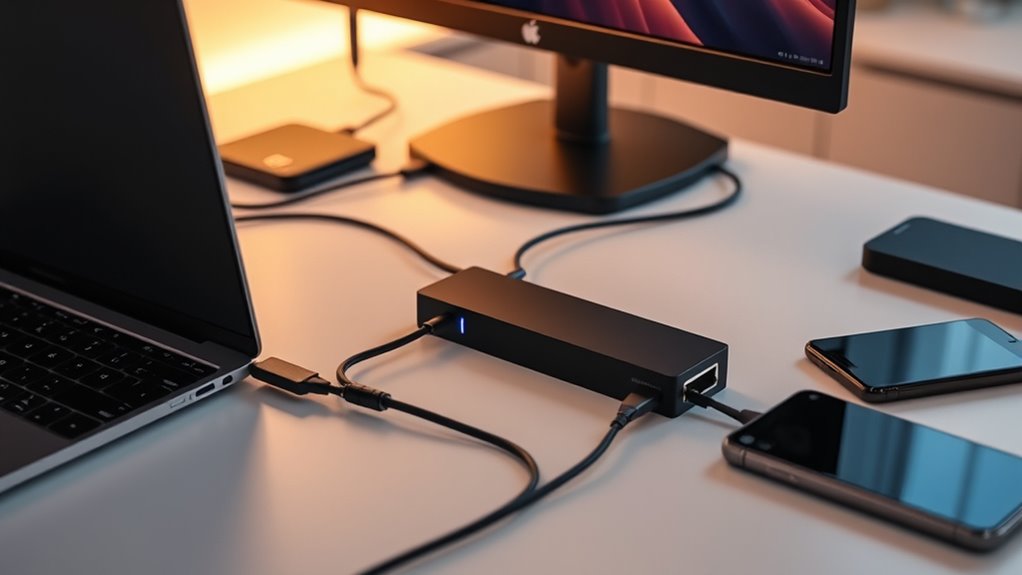 key docking station features