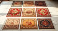 luxury durable silk carpets