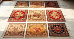 luxury durable silk carpets