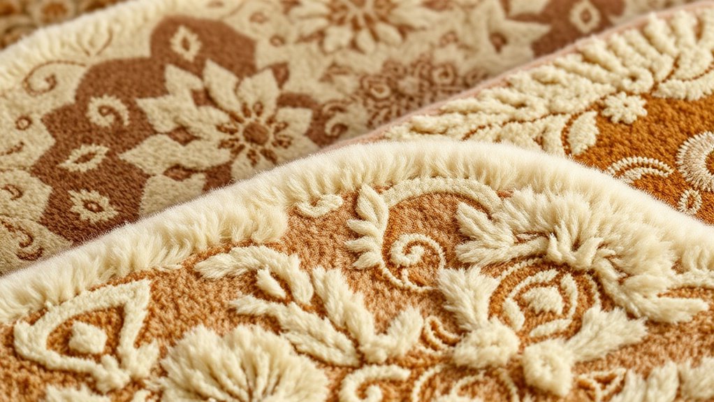 luxury hypoallergenic silk carpets