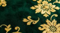 luxury low pile silk rugs