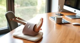 top desk foot slings