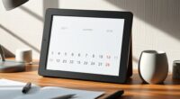top e ink desk calendars