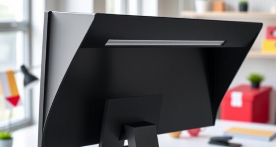 top glare reduction monitor hoods