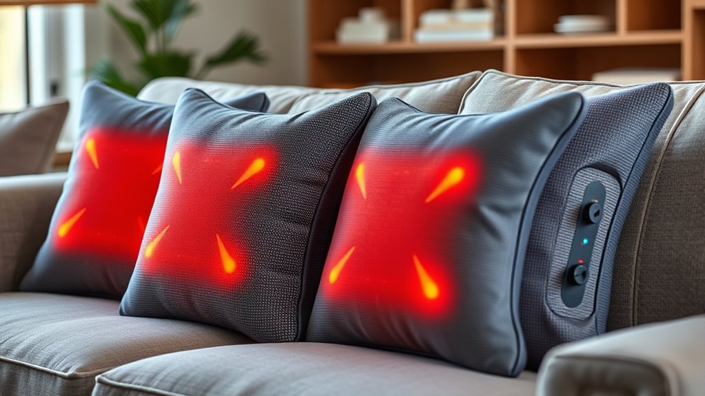top heated lumbar cushions