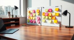 top kanban desk organization