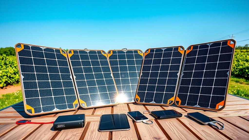 top portable solar panel options