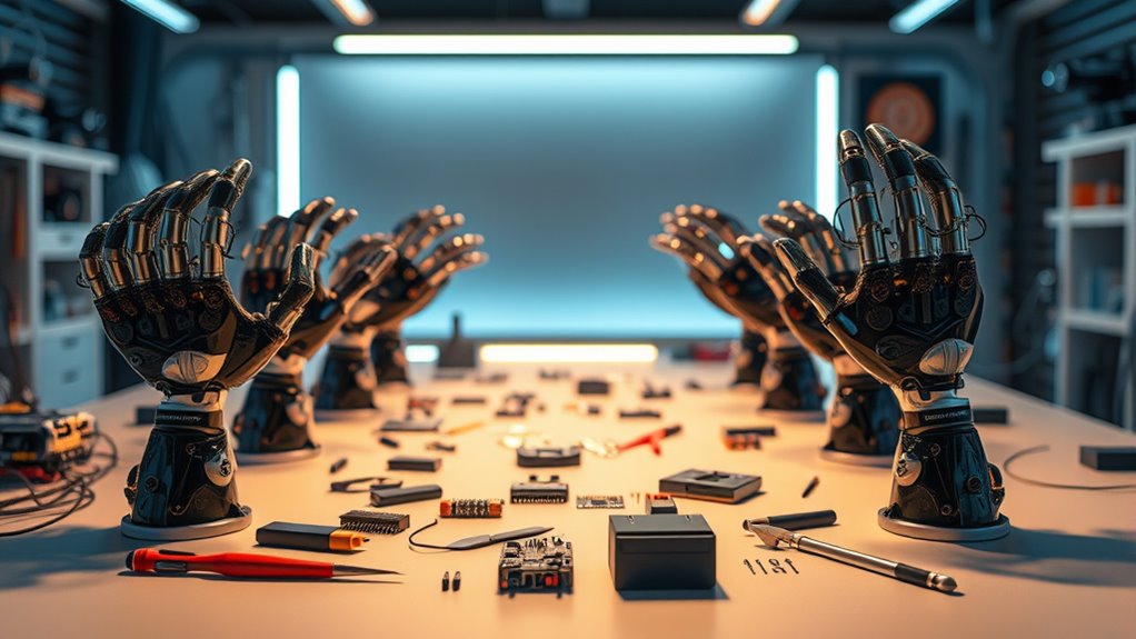 top robotic hand kits
