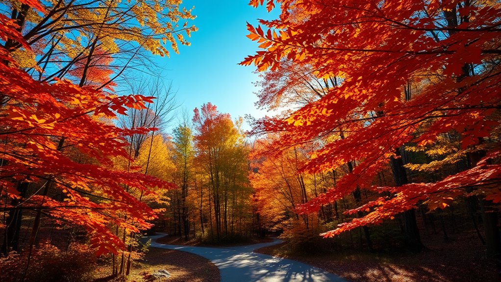 Fall Photography: Top Camera Settings for Vibrant Leaf Colors 7 vibrant layered textured compositions